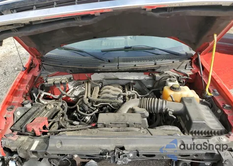 2013 Ford F150 Supercrew из США, поврежденный, VIN 1FTFW1EF9DKF74456